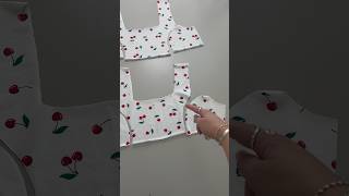 PART 1  süßeste Top nähen 🥰 nähen sewing diy kleidung sewingtutorial top fashion [upl. by Pharaoh626]