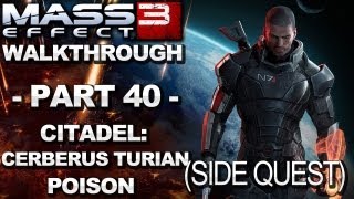 Mass Effect 3  Citadel Cerberus Turian Poison  Walkthrough Part 40 [upl. by Evans]