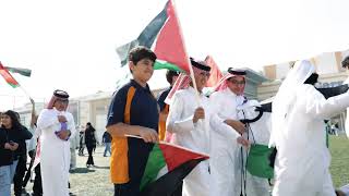 Sherborne Qatars quotWalkathon for Palestinequot 🇵🇸 [upl. by Yenitirb]