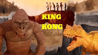 King Kong 1933 bridge scene Stop Motion [upl. by Avrom95]