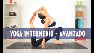 Yoga Vinyasa INTERMEDIOAVANZADO todo cuerpo en 70 min  MalovaElena [upl. by Anibla415]