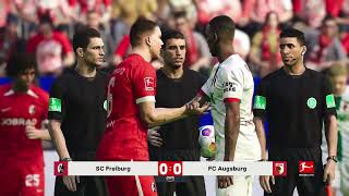 SC Freiburg vs FC Augsburg  Highlights  Bundesliga 202425 [upl. by Bowne]