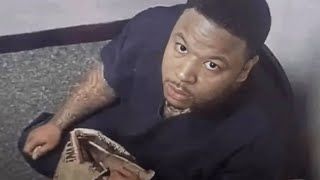 Alleged Lil Durk Snitch OTF Jam Caught On Camera Munching On McDonalds In Interrogation Room [upl. by Naniac]