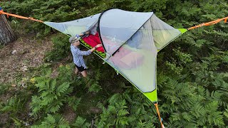 The Most EPIC Comfortable Tent EVER Lets Review The Tentsile Connect Tree Tent Shall We [upl. by Ybrik]