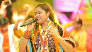 जरी की पगड़ी बांधे सुंदर आंखो वाला अधिष्टा अनुष्का  Singer Adhishta Anushka Shyam Bhajan [upl. by Aletta936]