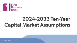 20242033 TenYear Capital Market Assumptions [upl. by Harlow]