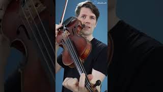 How to play fifths on the violin shorts [upl. by Ogren]