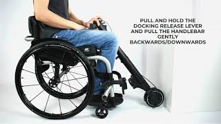 Empulse F35  Quick Docking  Pull device for wheelchairs [upl. by Aivatnahs]