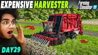 I Buy A New Cotton Harvester  Farming Simulator 22 Gameplay Hindi 29 [upl. by Hanid]