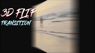 After effects  3D Flip Transitioneffect  Easy [upl. by Elisabetta660]