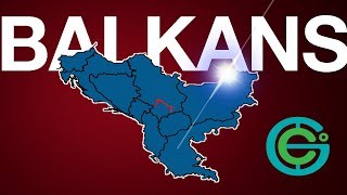 The BALKANS Explained Geography Now [upl. by Natanoj]