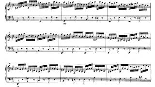 JS Bach El clave bien temperado I Preludio 5 Partitura on line [upl. by Amiarom235]