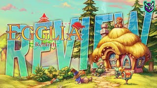 EGGLIA Rebirth Nintendo Switch Review  RPG Town Builder [upl. by Ayanal]