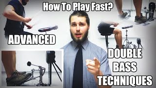 Eugene Ryabchenko  How To Play Fast Advanced Double Bass Techniques [upl. by Ratcliff]