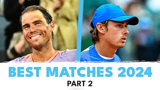 Best ATP Tennis Matches Of 2024  Part 2 [upl. by Harleigh]