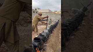 Attock Katwa Gosht Preparing for wedding  Matka Gosht  Traditional Dish of Attock katwagosht [upl. by Laoj]