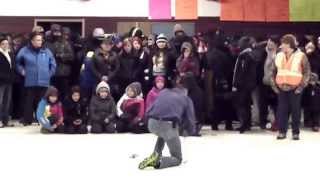 Elders Trap Setting  Hatchet Lake Denesuline 45th Annual Winter Carnival [upl. by Lika]