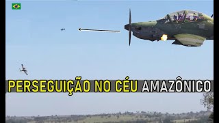 AERONAVES da FAB perseguem AVIÃO na AMAZÔNIA BRASILEIRA [upl. by Oriole]