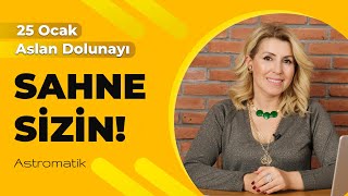 Aslan dolunayı I Ederinden fazla değer soytarıyı kral eder I Astromatik [upl. by Annaor]