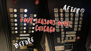 MIP Fujitec Traction Elevators  Four Seasons Hotel Chicago Chicago IL [upl. by Nivac]