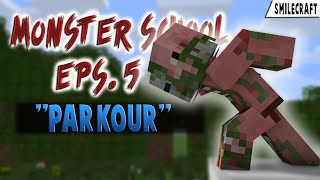 Monster School Parkour  Minecraft Animation [upl. by Franek]