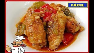 ALITAS de POLLO en SALSA 🐤 RECETA CASERA 2018 ⭐️⭐️⭐️⭐️ [upl. by Bunce]