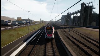 TSW5  SBahn Zentralschweiz Luzern  Sursee  Full Route [upl. by Kizzie]