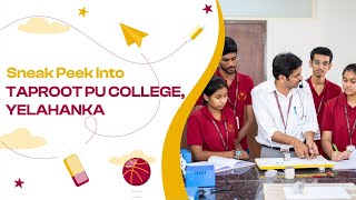 Taproot PU College Yelahanka  Admissions Open for PU 202324 [upl. by Atinor696]