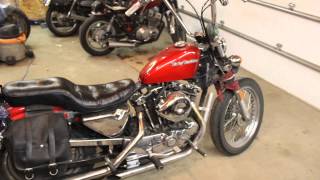 1985 Ironhead Sportster XLH 1000 walkaround [upl. by Tail]