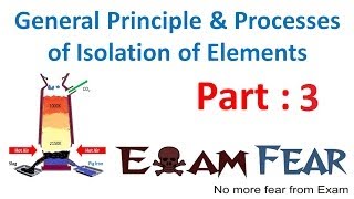 Chemistry Isolation of Elements part 3 Concentration of Ore CBSE class 12 XII [upl. by Brass]