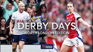 Tottenham v Arsenal WubbenMoy Bethany England amp Martha Thomas on North London Derby Rivalry [upl. by Wendelina389]