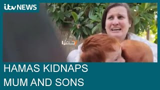 The worst nightmare Families plea for lives of children kidnapped by Hamas  ITV News [upl. by Ardiedak681]