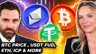 Crypto News Ethereum Tether FUD BTC ICP SEI amp MORE [upl. by Ecinej22]