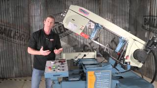 Baileigh industrial BS20MDM Dual Mitering Band Saw Metal Cutting Bandsaw [upl. by Weingartner]