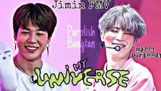 My Universe FMV Jimtober Special w lyrics ❤️  Purplish Bangtan [upl. by Cressida335]