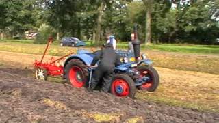 Ploughing With a Lanz Bulldog Tractor [upl. by Netnilc916]