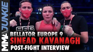 Sinead Kavanagh chats Leslie Smith rematch Cris Cyborg title fight after Bellator Europe 9 victory [upl. by Formenti934]