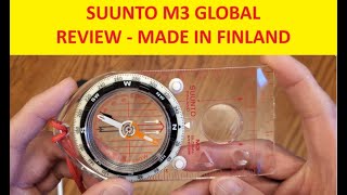 SUUNTO M3 G GLOBAL COMAPSS REVIEW [upl. by Eilyah]