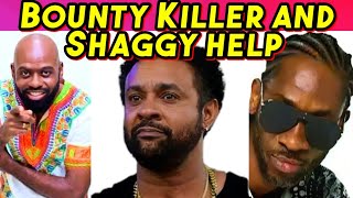 SHAGGY and Bounty Killer Give 10000 to Reggae Artist Stitchys Medical Health [upl. by Enyamert146]