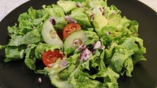 Salat mit Avocado Rezept  Der Bio Koch 469 [upl. by Balac]