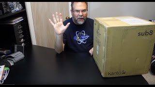 Audio Kanto Sub8 Unboxing [upl. by Fornof]