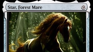 MTG Colorless Custom Horse Card Discussion [upl. by Lartnom258]