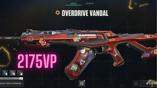 Overdrive Vandal Reload animation Finisher All color Variant Valorant Update [upl. by Etteragram]