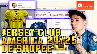 Unboxing Compré los nuevos jerseys del Club América 2425 en Shopee [upl. by Sinnelg505]