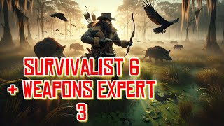 EASILY COMPLETE Survivalist 6 amp Weapons Expert 3  Tomahawk amp Scavenger Kill  Red Dead Redemption 2 [upl. by Ty841]