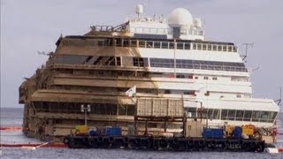 Costa Concordia steht wieder aufrecht  Journal [upl. by Latisha941]