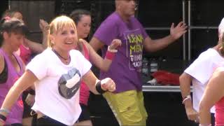 Zumba Fitness Auftritt Marktfest Markt Indersdorf [upl. by Gillead411]