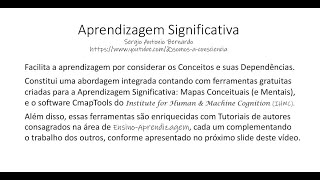 Aprendizagem Significativa 05112024 [upl. by Dnomse]