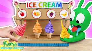 🍦 Fruit Ice Cream Song  More Pea Pea Nursery Rhymes amp Kids Songs  Fun Sing Along Songs [upl. by Eustis]