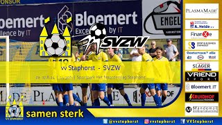 vv Staphorst  SVZW  Finaxe Toptoernooi 2024 [upl. by Richart]